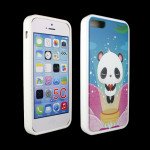 Wholesale iPhone 5C Gummy Design Case (Panda)